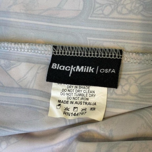 Blackmilk Artistic Blue Kimono Robe - Picture 7 of 7